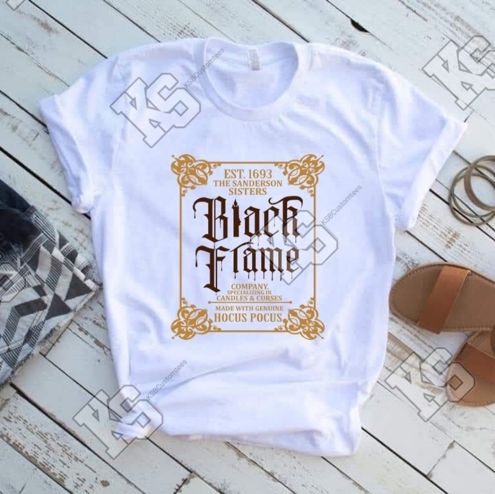 Black‎ Flame Candle Company Tee